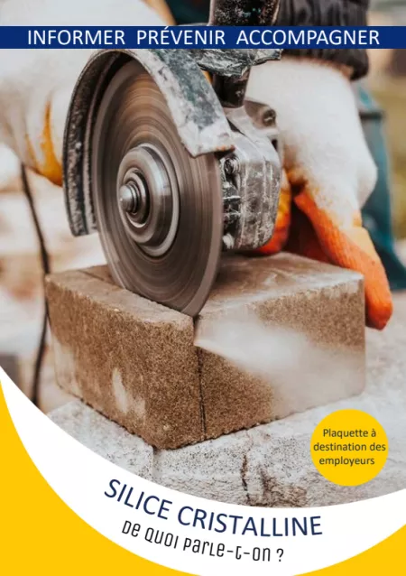 Plaquette - Silice à destination des employeurs