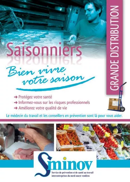 Saisonniers - Livret grande distribution